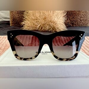 CELINE BRAND SUNGLASSES - CASE AND BOX WITH RECEIPT